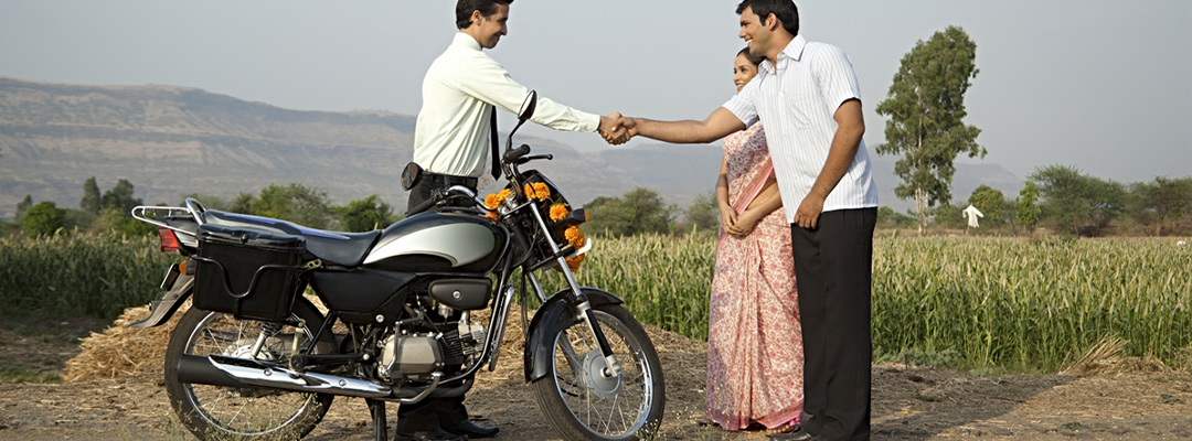 Two wheeler (motorcycle/scooter) loan to farmers- Bank of Baroda