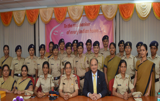 International Women’s Day with Policewomen of Mumbai Police